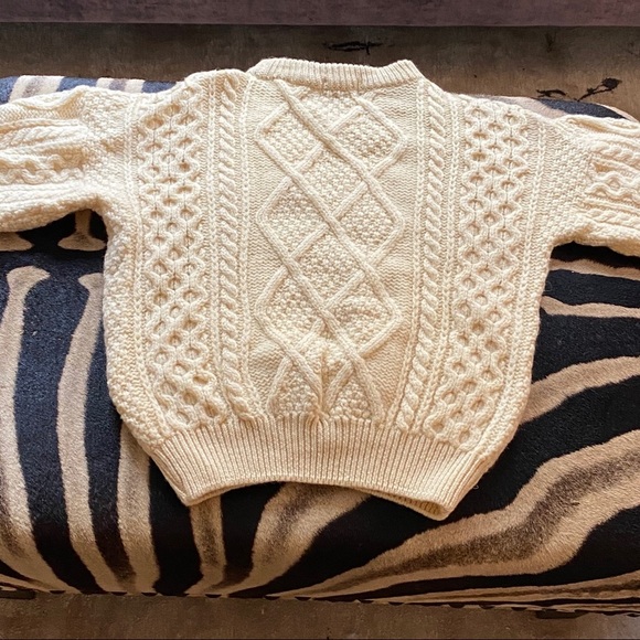 Vintage Knit sweater hand made in England - Picture 7 of 10